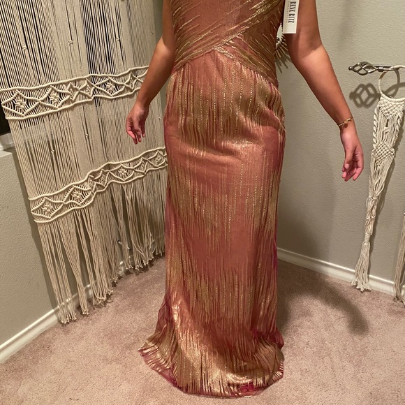 RENE RUIZ STRAPLESS GOWN - Picture 2 of 16